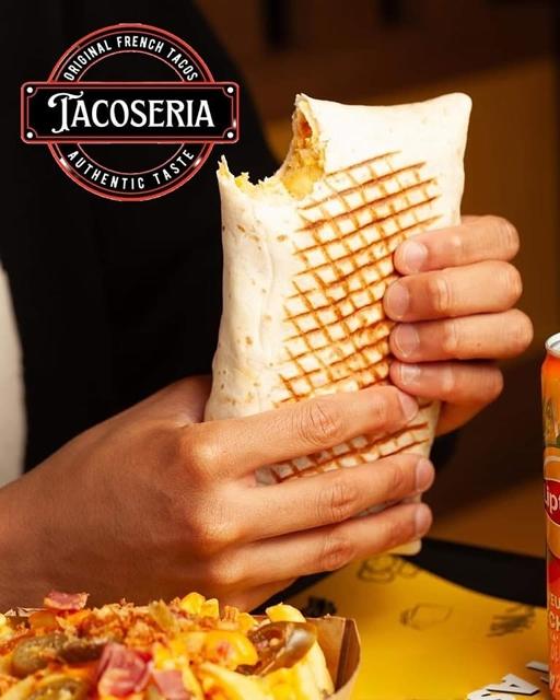 French tacos rumenit la grill